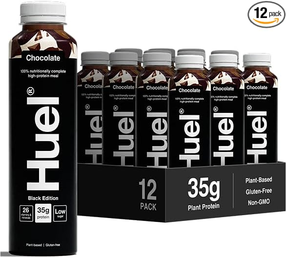 Huel Black Edition RTD | 12x500ml 35g Protein | Chocolate