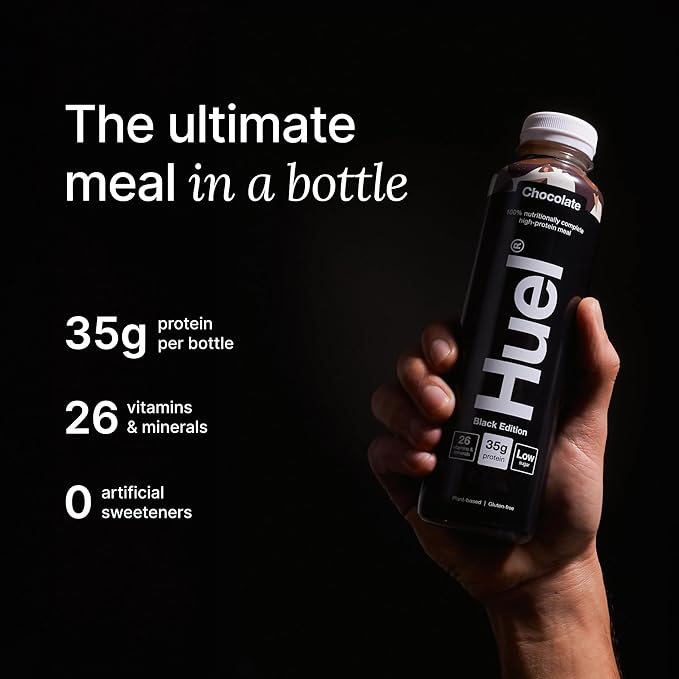 Huel Black Edition RTD | 12x500ml 35g Protein | Chocolate