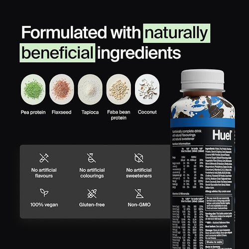 Huel Black Edition RTD | 8x500ml 35g Protein | Cookies & Cream